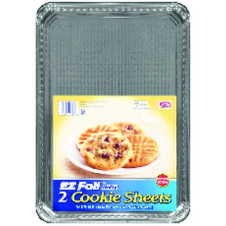 Ez Foil Hefty EZ Foil 10-1/4 in. W X 15 in. L Cookie Sheet Silver 2 pc 00Z90827